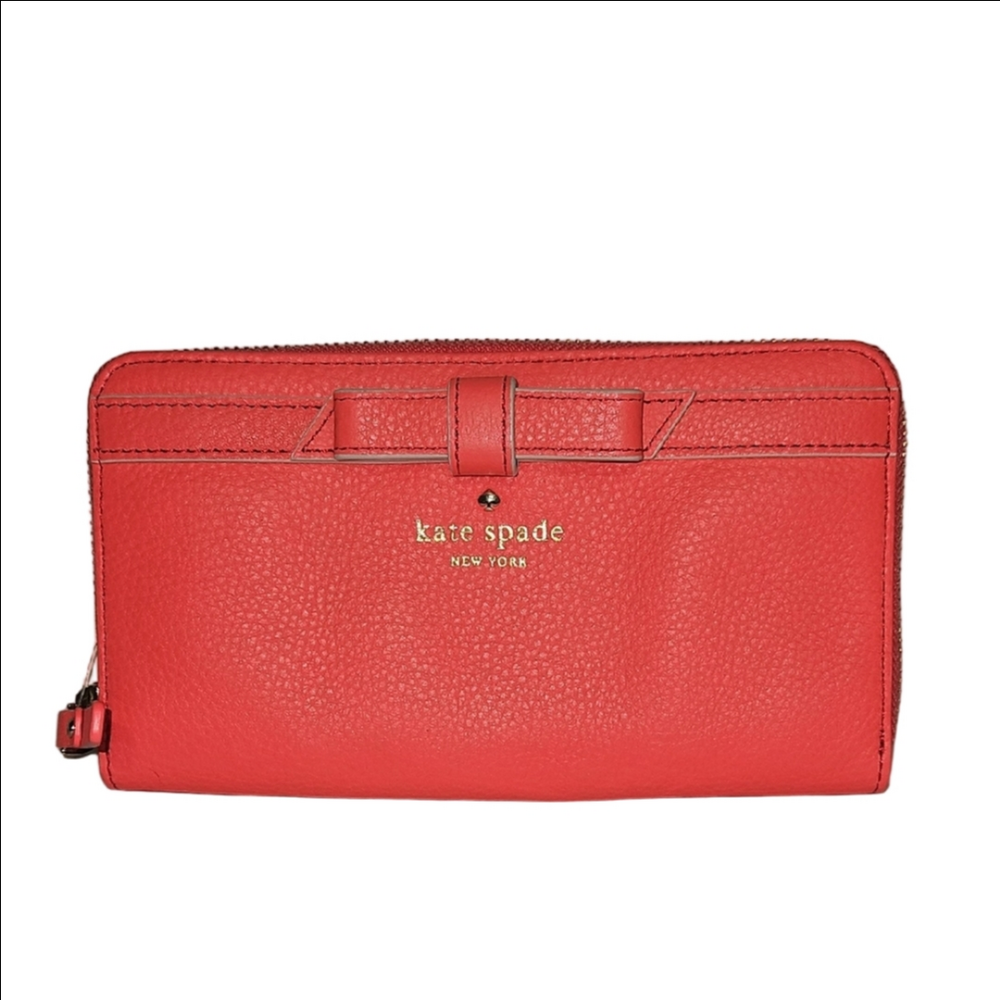 Kate Spade Coral Leather Wallet